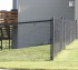 AFC Grand Island - Chain Link Fencing, 101 4' black vinyl chain link 2