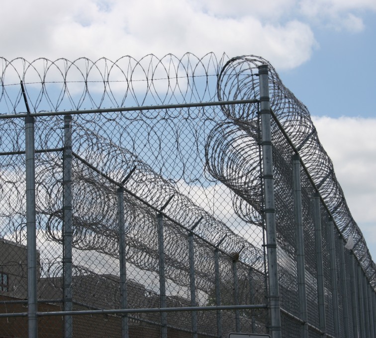 AFC Grand Island - High Security Fencing, 2102 Correctional fence with Concertina wire