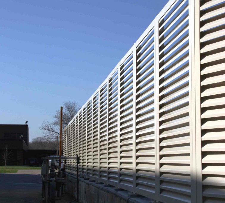 AFC Grand Island - Louvered Fence Systems Fencing, 2224 Louvered Fence
